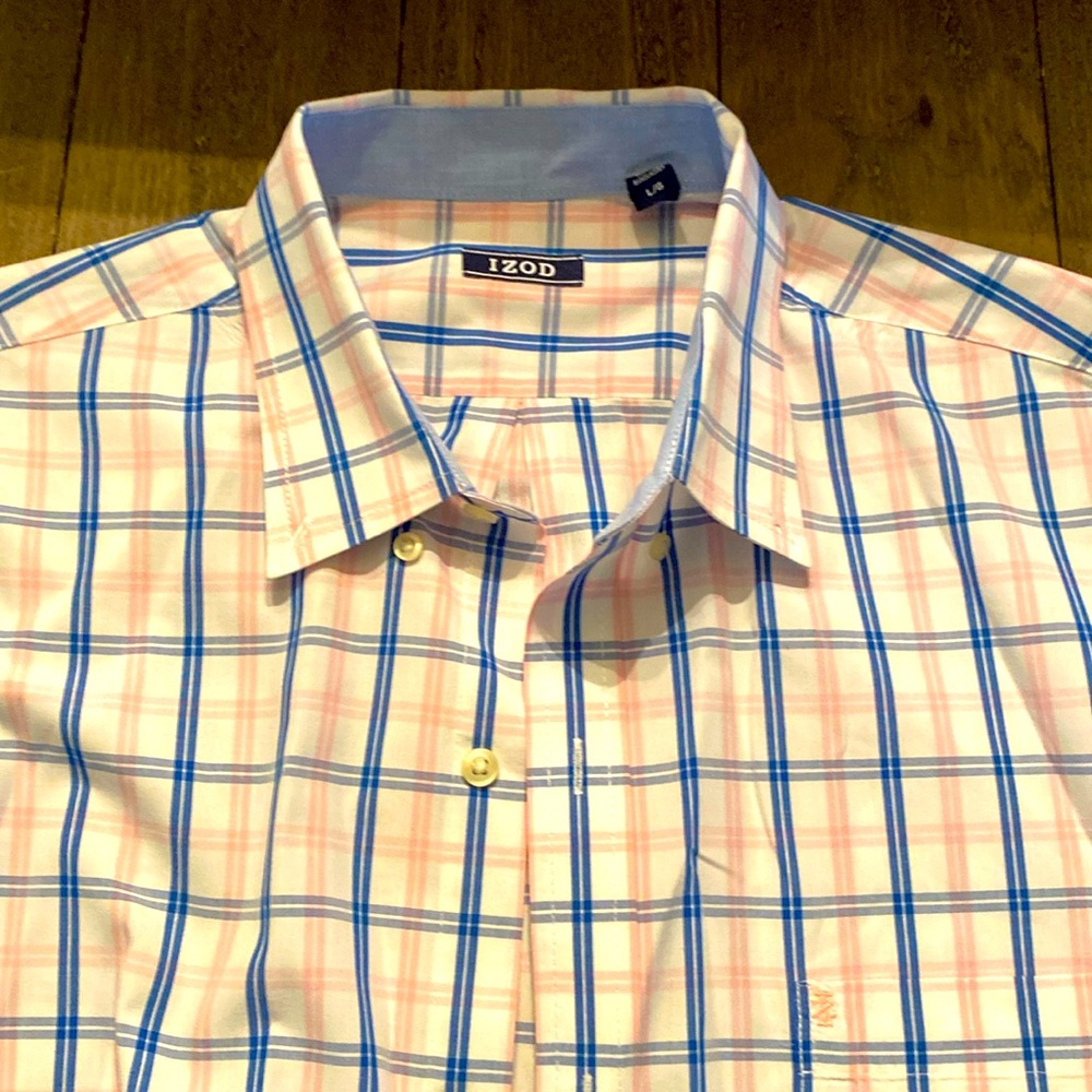 Mens Izod button down size Large